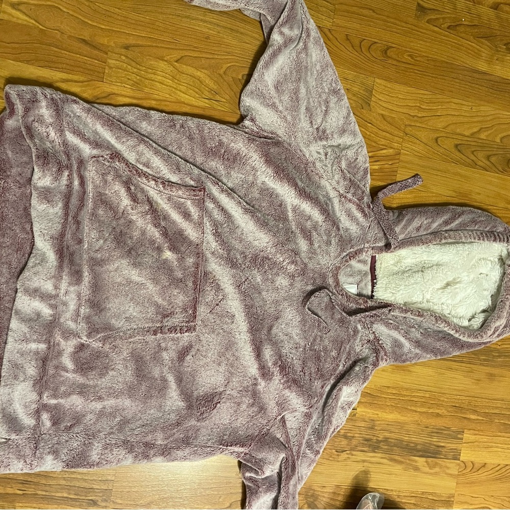 Cozy Purple Hooded Sweatshirt